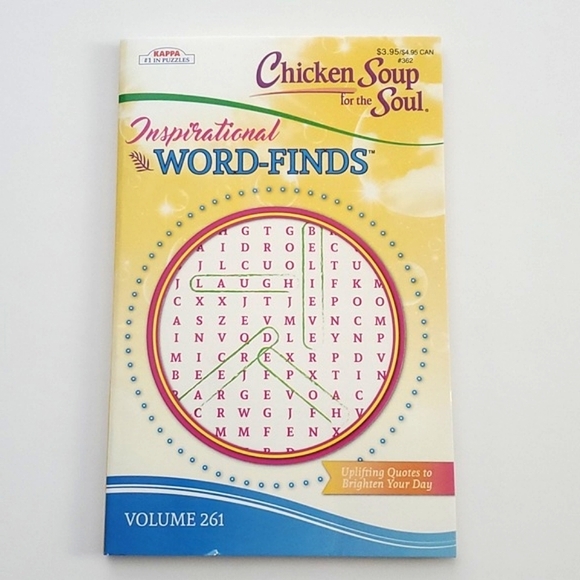 ⭐️3/ $30⭐️ Inspirational Word-Finds 3 Books Chicken Soup For The Soul - Picture 2 of 9